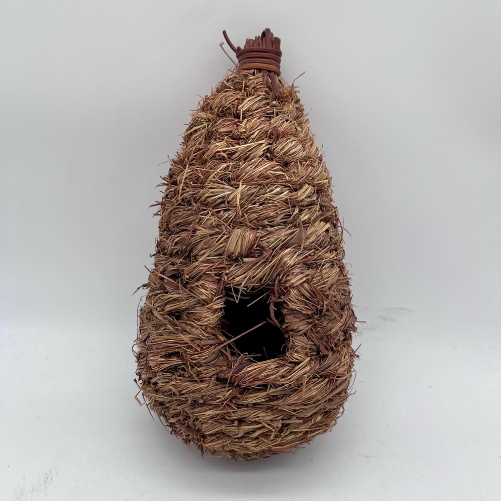 Natural Woven Birdhouse